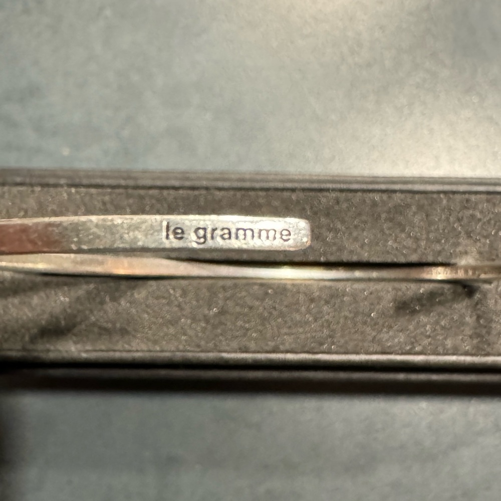 Le Gramme Bracelet 925 Silver 7mm- thin and gorgeous!